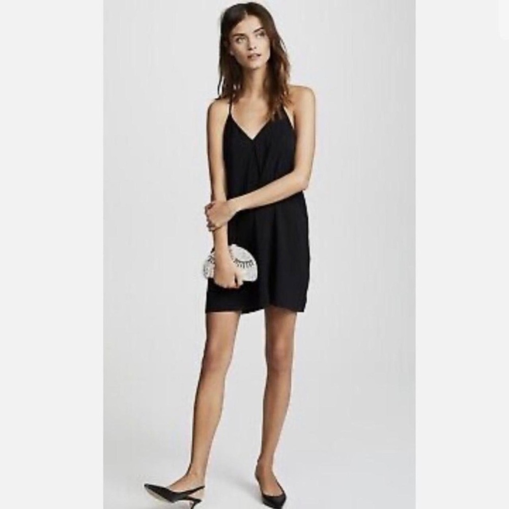 Alice + Olivia Black Mini Dress